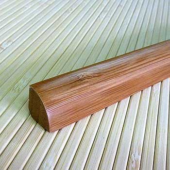 Планка для внутреннего угла из бамбука кофе фото