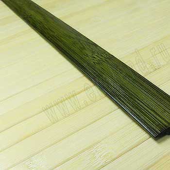 Стыковочная планка из бамбука зелёная фото
