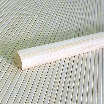 Планка для внутреннего угла из бамбука натуральная фото