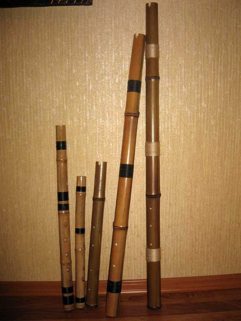 Музыкальные инструменты из бамбука