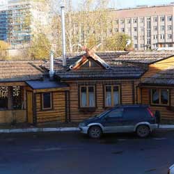 Тростник в оформлении кафе 4