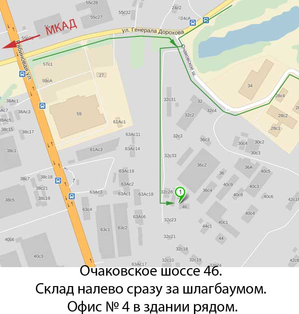 Схема проезда Магазин Бамбук